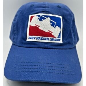 Indycar INDY RACING LEAGUE Blue Baseball Hat Cap One Size Fits All